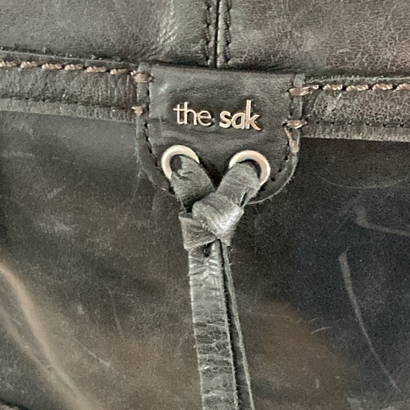 The sak leather Ventura convertible crossbody backpack charcoal smooth cowhide - Picture 4 of 17